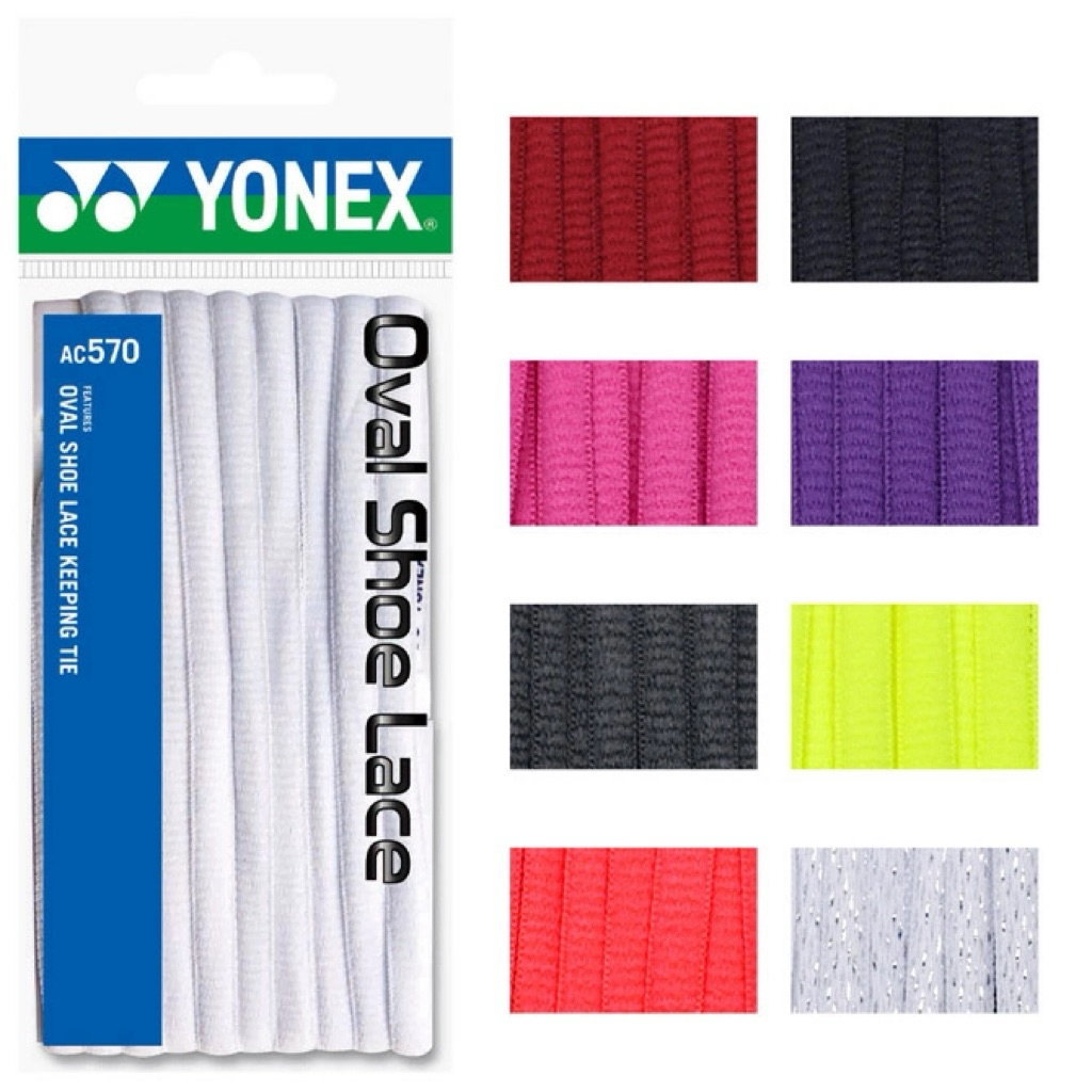 เชือกผูกรองเท้า Yonex AC570 ของแท้ [01 PAIR 130cm - 150cm]