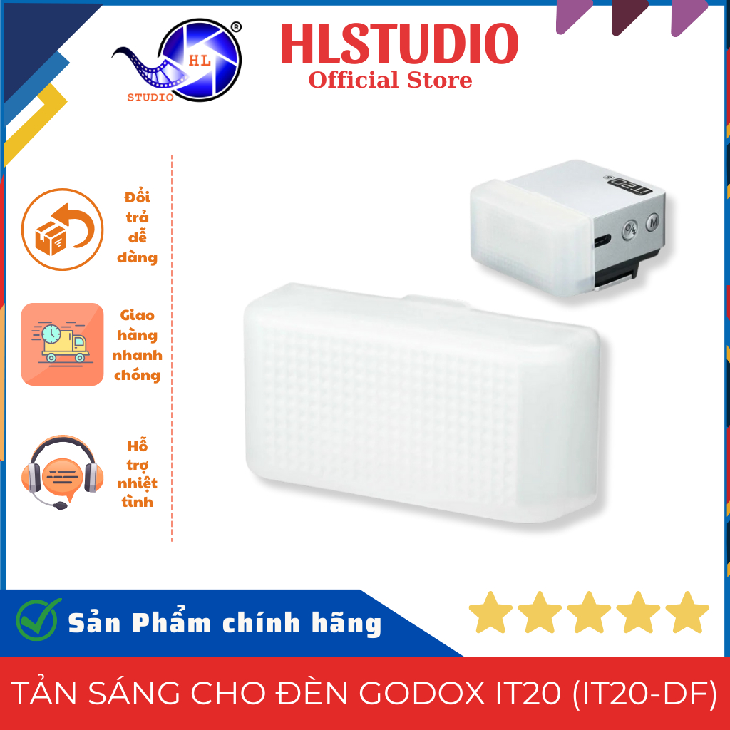 Godox iT20-DF HL Studio Diffuser สําหรับ Godox iT20 - เครื่องกระจายแสงพลาสติกน้ําหนักเบา