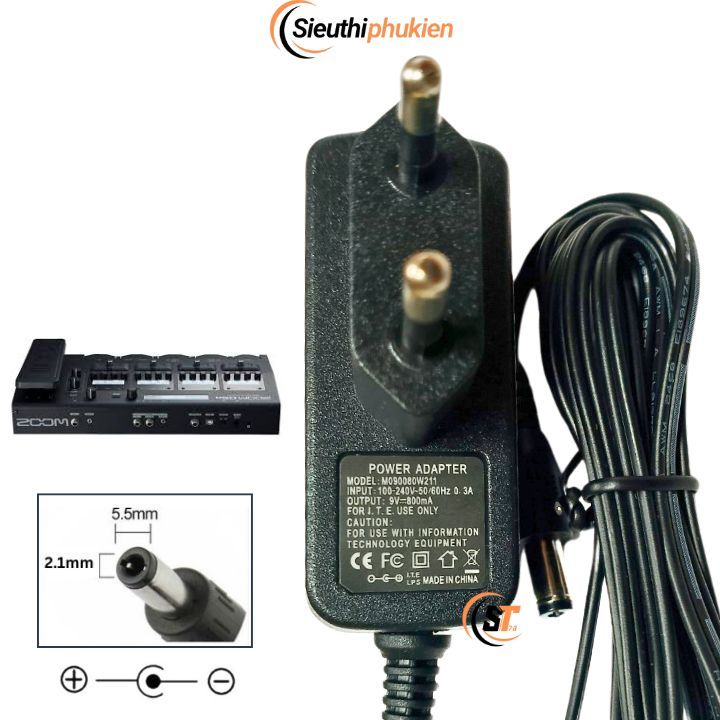 แหล่งจ่ายไฟสําหรับ Mooer Mooer กีตาร์เหยียบ GE-100 GE-150 GE150 GE100 9v