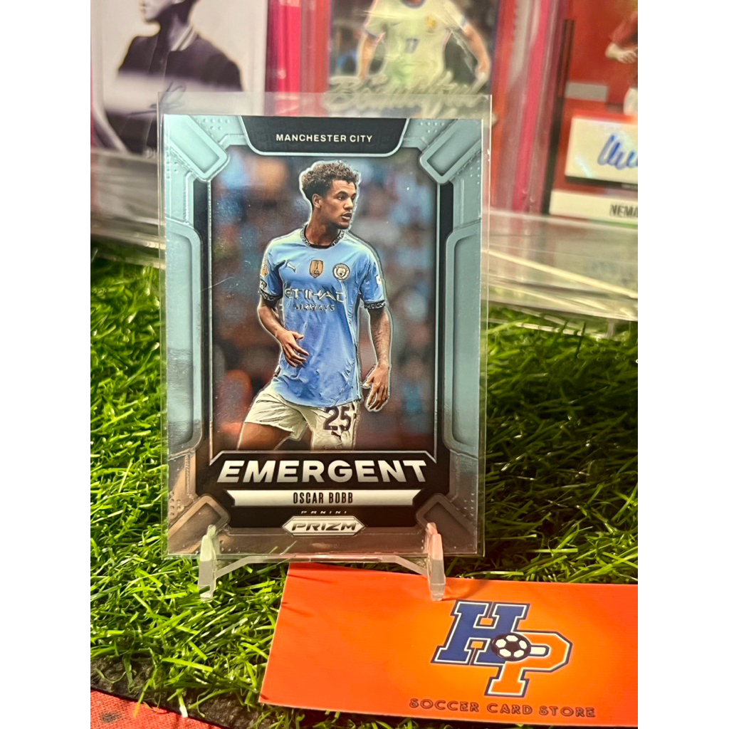 Oscar Bobb Ergent Panini Prizm EPL 2024/25 การ์ดฟุตบอล