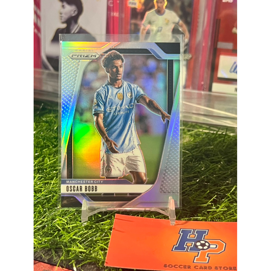 Oscar Bobb Silver Panini Prizm EPL 2024/25 การ์ดฟุตบอล