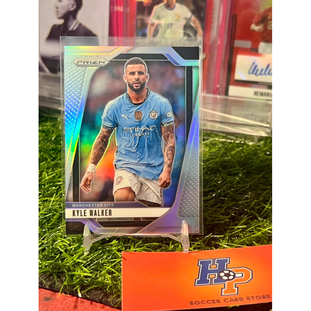 Kyle Walker Silver Panini Prizm EPL 2024/25 การ์ดฟุตบอล