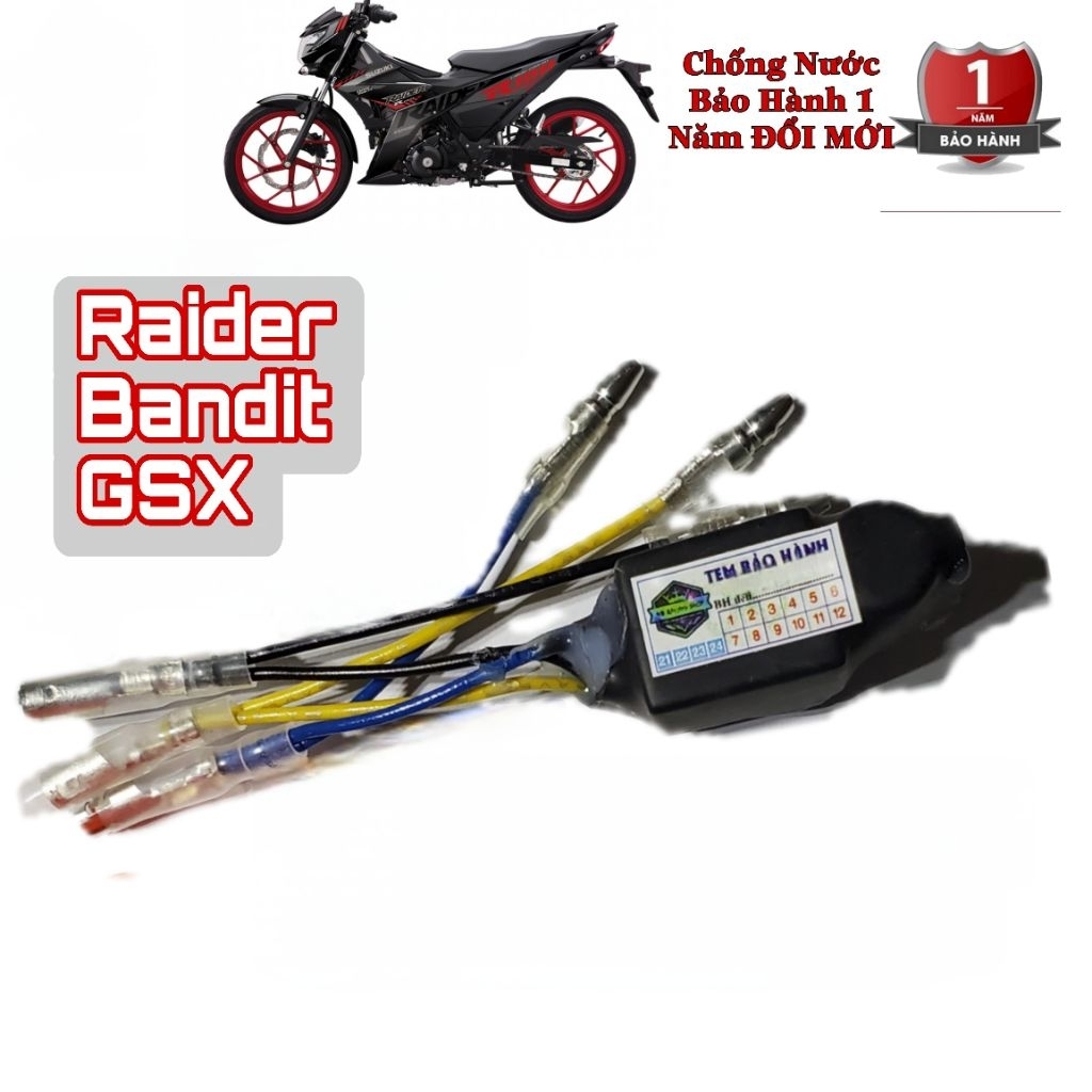 Hazard Priority Flashing Circuit พร้อม 4 ไฟเลี้ยวสําหรับ Raider F150ร้าน NB Racing