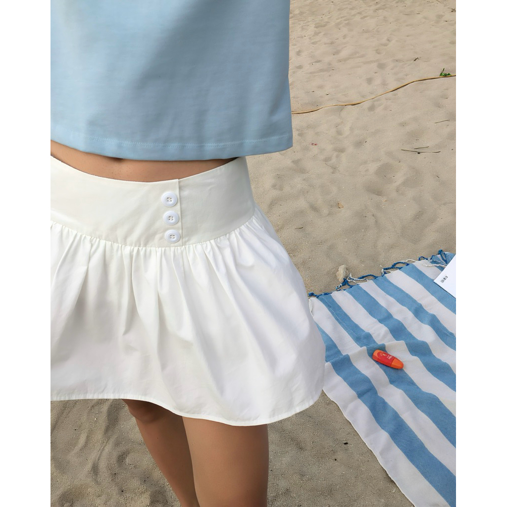 ขายกระโปรงมินิกระดุม - Aufra studio