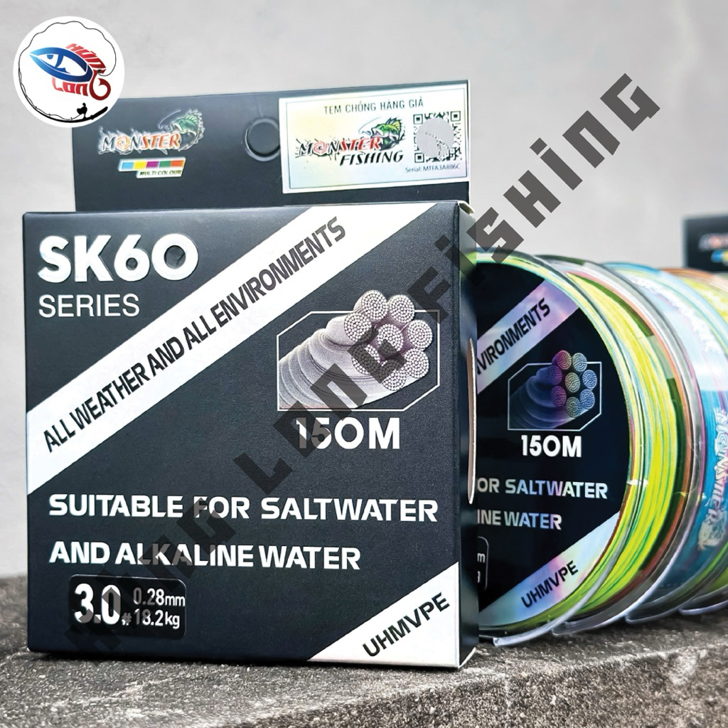 X8 Monster SK60 สายร่มชูชีพ 150m