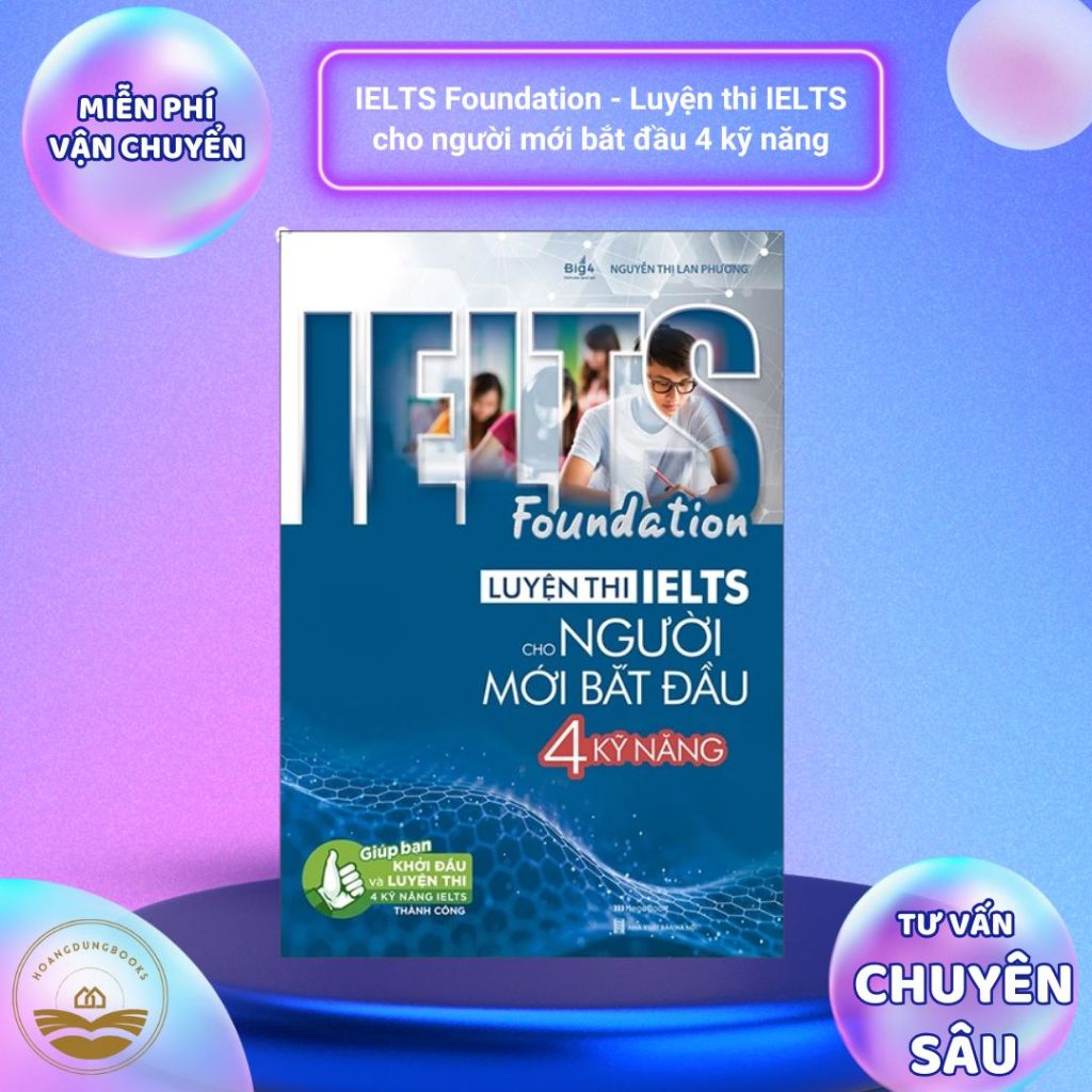 หนังสือภาษาอังกฤษ - Ielts Foundation - การเตรียมการทดสอบ Ielts สําหรับผู้เริ่มต้น 4 ทักษะ