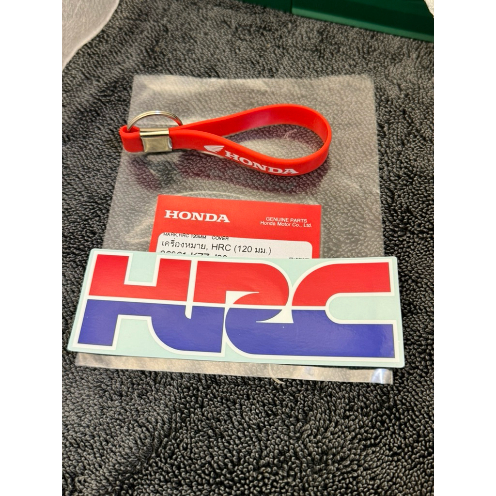 HRC HONDA STAMP ของแท้ 120MM ต้นฉบับประเทศไทย