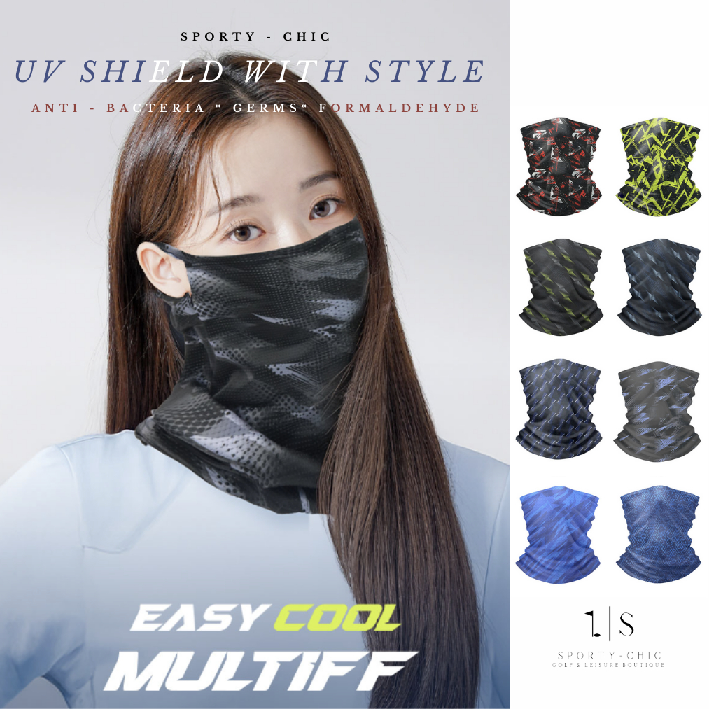 [ UV Licity_Munica_Morgan VENOM] Neck Cover Mask UV Mask_camping_Golf_tenennis_pickle ball_fishing_c