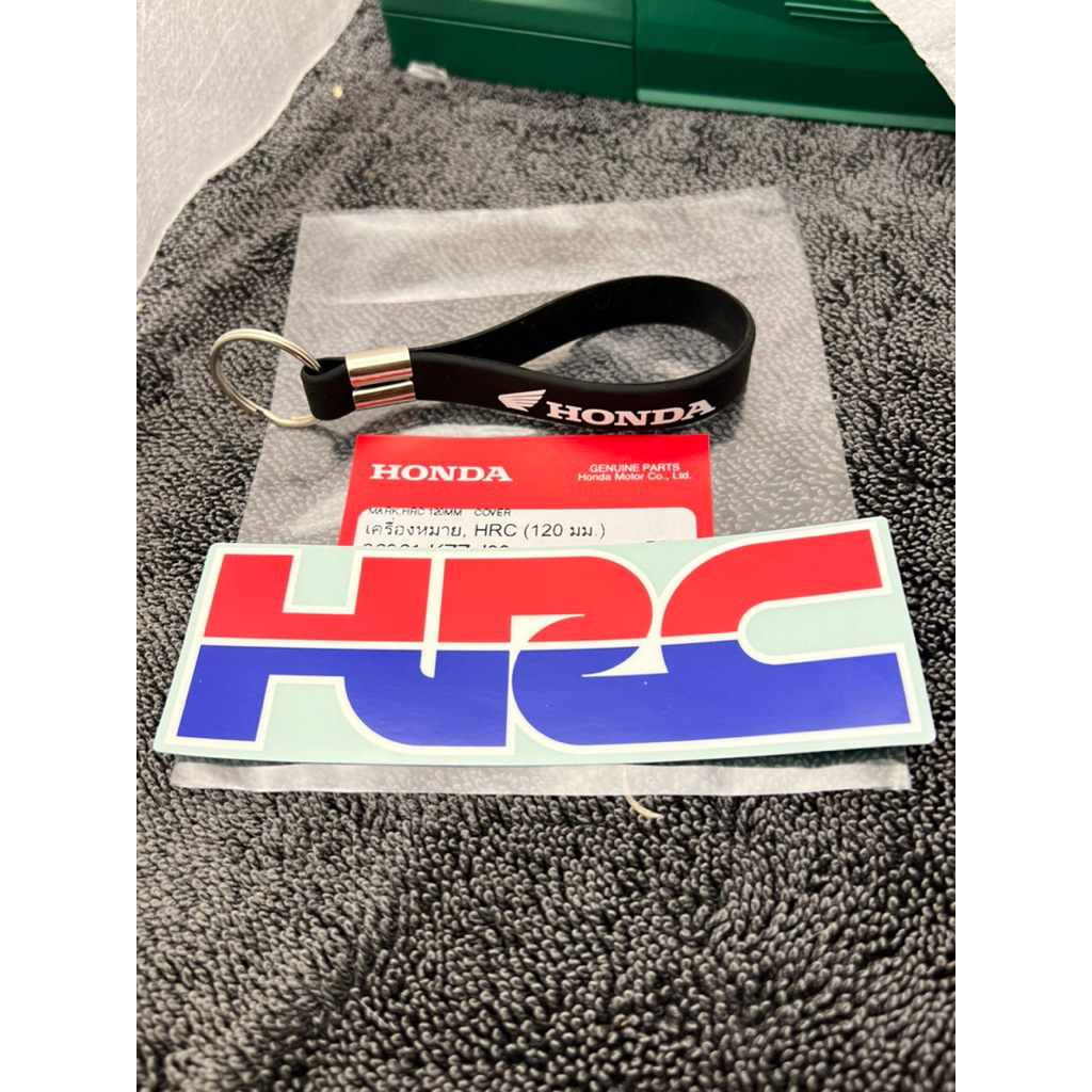 HRC HONDA STAMP ของแท้ 120MM ต้นฉบับประเทศไทย