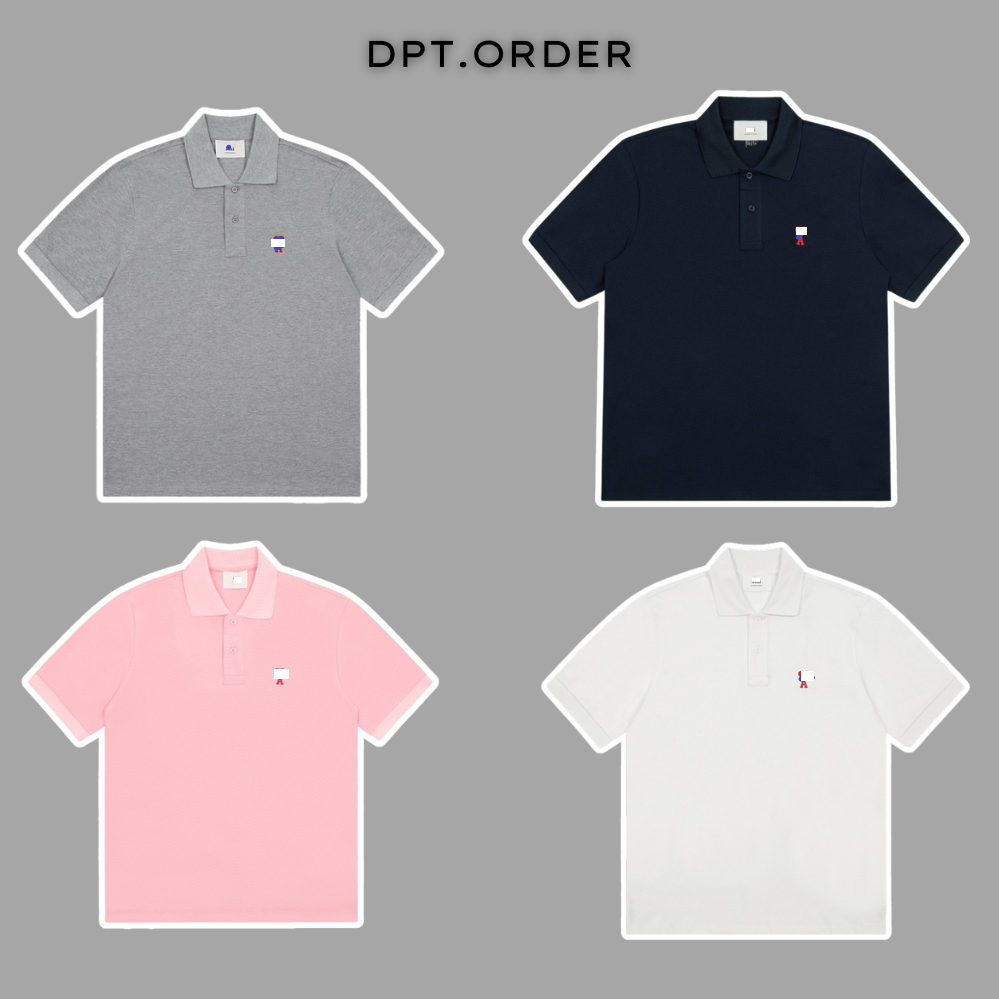 (คุณภาพดีที่สุด) เสื้อโปโล A mi De Coeur คุณภาพสูง