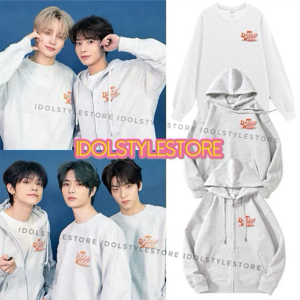 เสื้อสเวตเตอร์มีซิป Dream week TXT