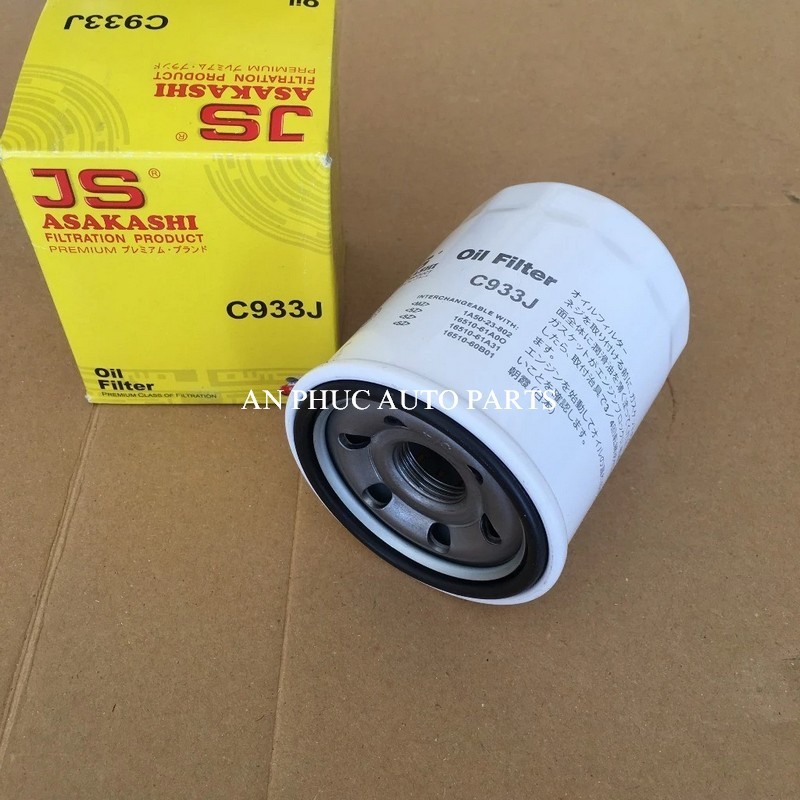 Suzuki XL7 K15B 1.5L 2019-2025 กรองน้ํามันพรีเมี่ยม ยี่ห้อ JS Asakashi Japan รหัส C933J