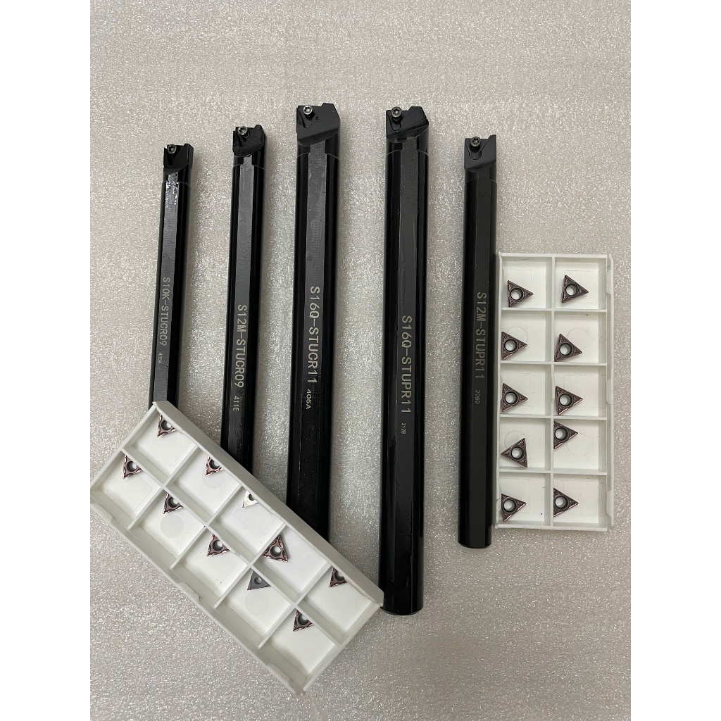 ชิ้นแฮนด์กลึงรู S-STUCR TC09/TC11 ในเครื่องกลึง เครื่อง CNC_DT059