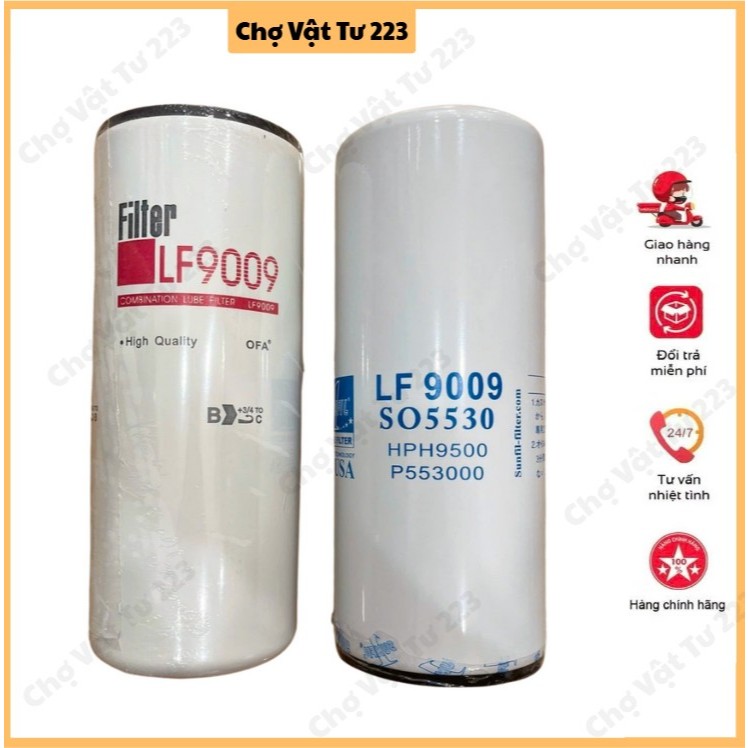กรองน้ํามันเครื่อง LF-9009 ORA Sunfil-1