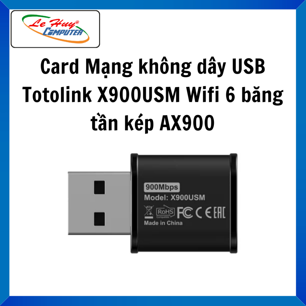 USB WiFi 6 AX900 Totolink X900USM - สินค้าของแท้