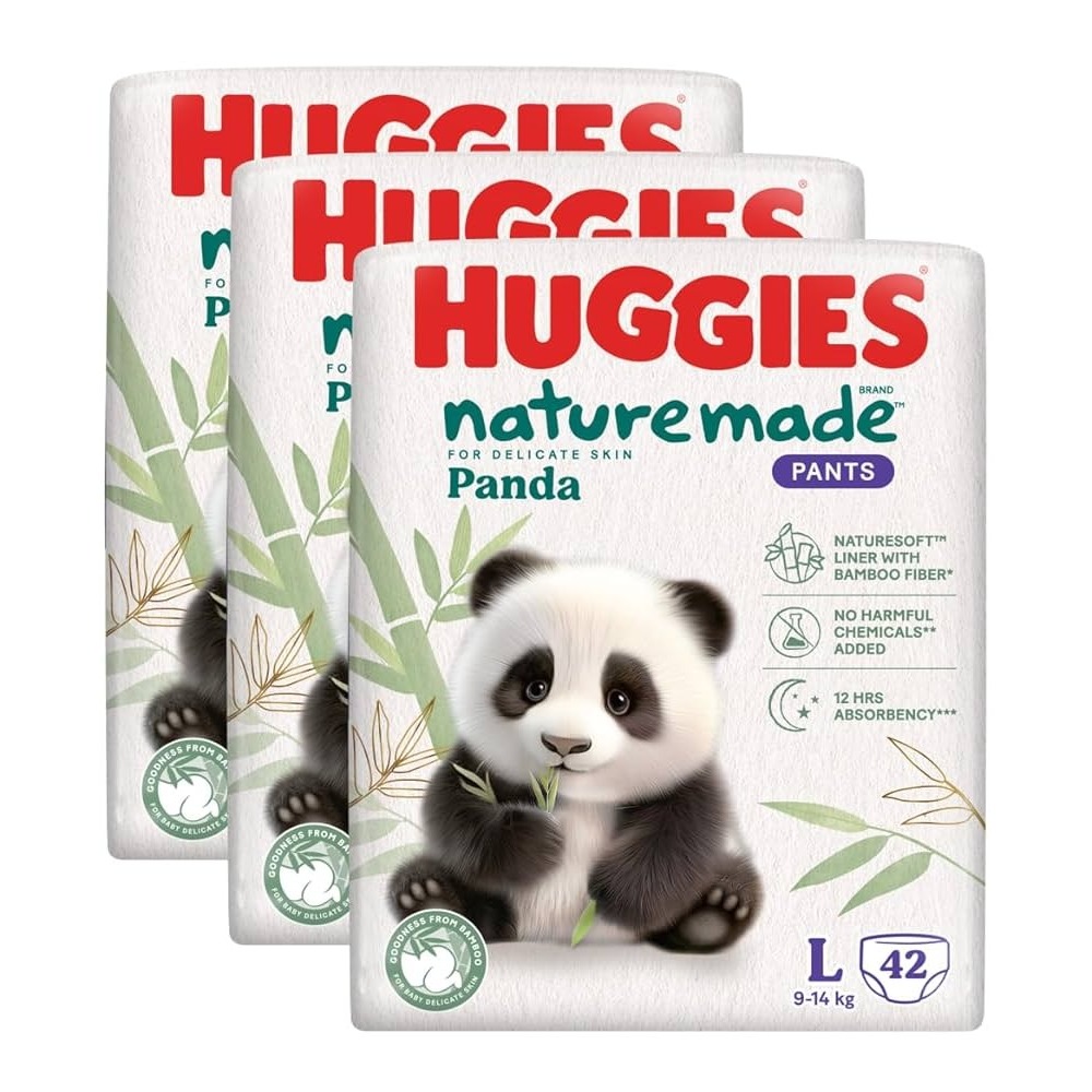 กางเกงผ้าอ้อม Huggies Panda ทุกขนาดสําหรับเด็กทารก HUGGIES PANDA