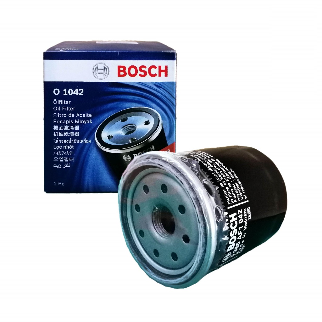กรองน้ํามันเครื่อง Bosch Ford Ranger แท้ (0986AF1042) (กรองเหล็ก)