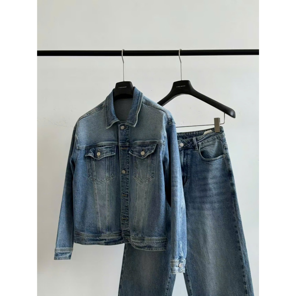 Jean Jacket และกางเกงยีนส์เข้าชุด [Jacket 8096-1 & Jean 806-2]