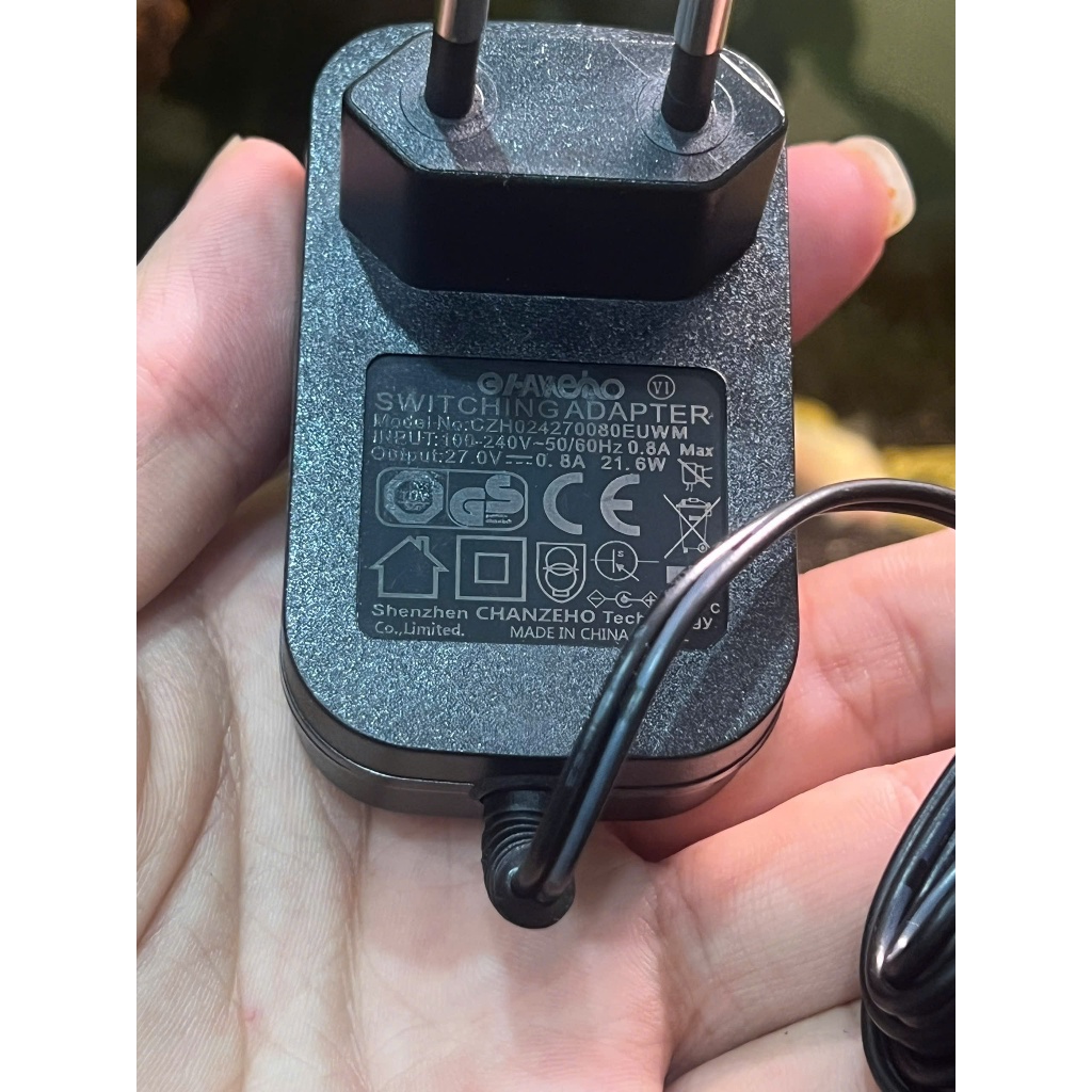 เครื่องชาร์จ 27v สําหรับเครื่องดูดฝุ่น Midea GX5 / GX5 Pro / G9 / R9 / X6 Pro / G3 Pro Plus – คุณภาพ