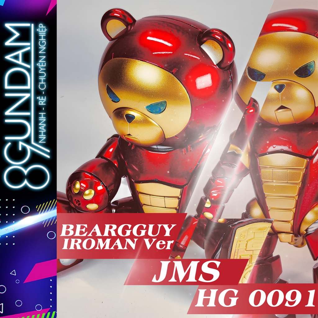 HG JMS 0091 Bearguy Assembly Model - Iron Man Color Ver.