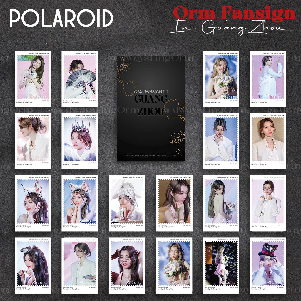 [POLAROID] Orm Kornaphat - ORMFanSignInGuangZhou