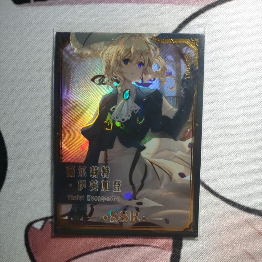 การ์ด Violet Evergarden Violet Evergarden(1)(โปรดอ่านคําอธิบายสินค้า)