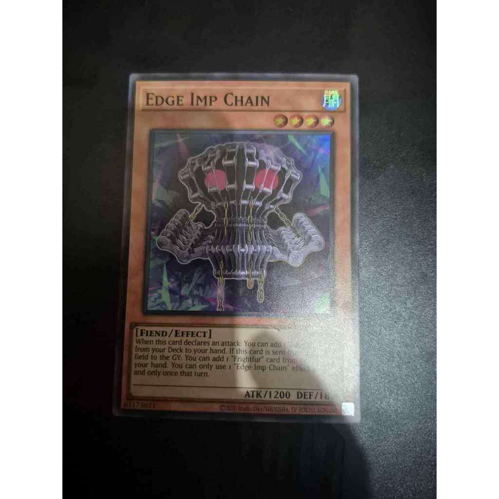ของแท้ Yugioh Card Edge Imp Chain DBJH Super
