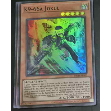 การ์ด Yugioh ของแท้ K9-66a Jokul DBJH Super