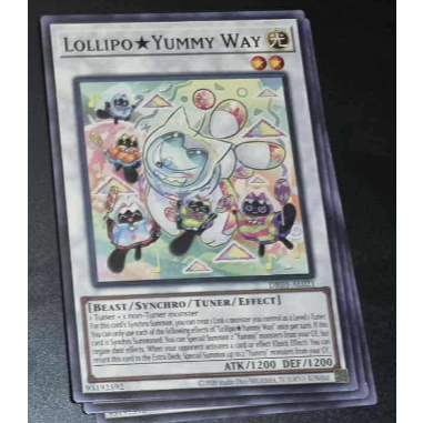 การ์ด Yugioh ของแท้ Lollipo*Yummy Way DBJH Common