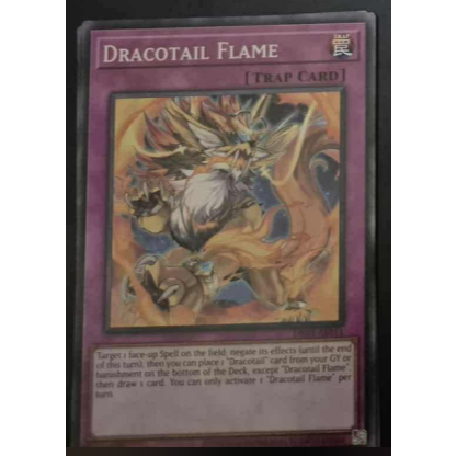 การ์ด Yugioh ของแท้ Dracotail Flame DBJH ทั่วไป