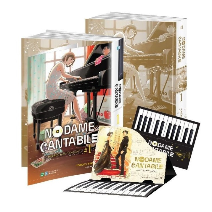 หนังสือ - Nodame Cantabile - Impromptu ของ Nodame (ฉบับใหม่) เล่ม 1 - รุ่นพิเศษ - รวมการ์ดเปียโน 1 ใ