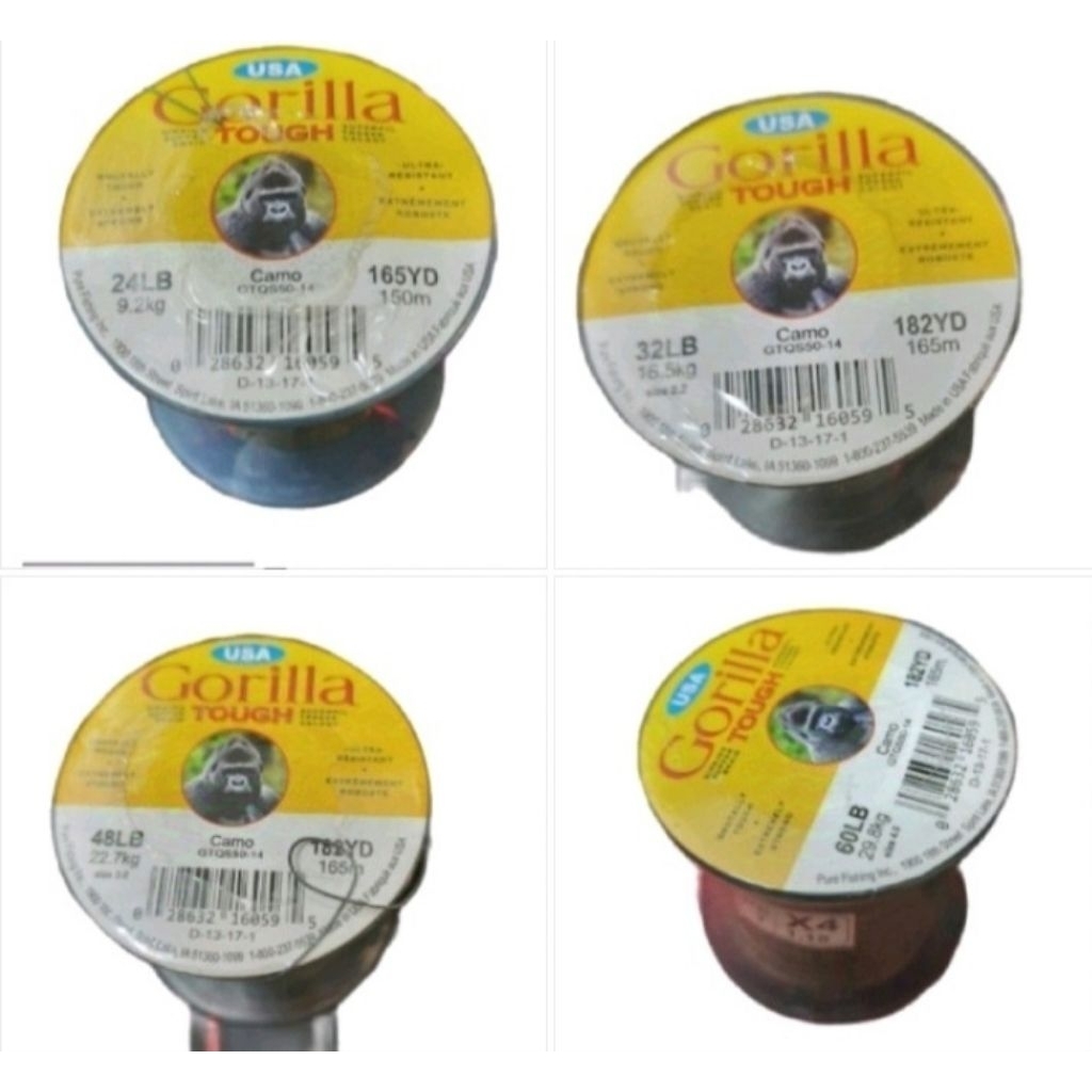 USA LEADED PARAMETER ROPE AS HARD พิเศษสําหรับตกปลา X4 - 165 ม./ม้วน (ฟรี LINH ROPE) 165 ม./ม้วน
