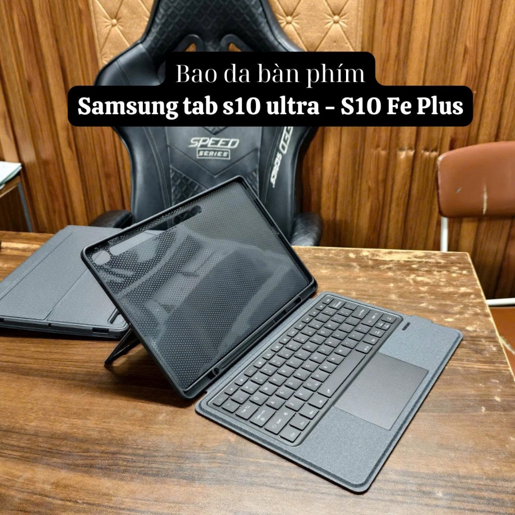 SS01 - ฝาครอบคีย์บอร์ดสําหรับ samsung tab s789 s10 ultra, s10 fe plus, a9 plus - Canh Ha Store