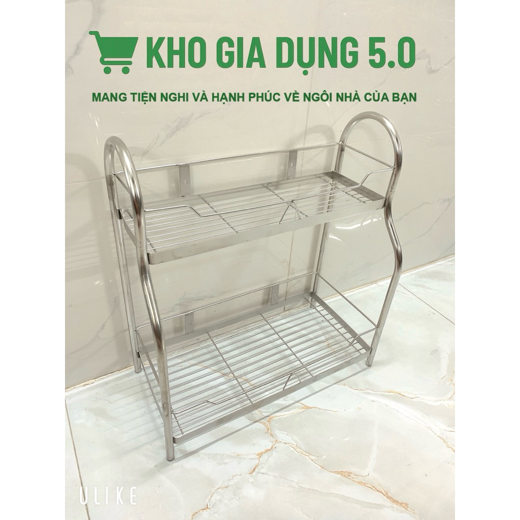 [QUALITY GUARANTEEED]SO LE 2-LAYER SPICE SHELF, 201 การจัดเก็บแชมพูและเจลอาบน้ําสแตนเลส SHELF