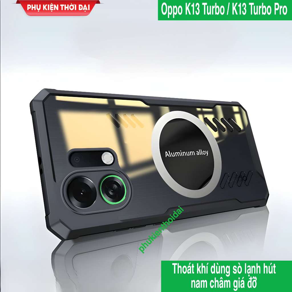เคส Oppo K13 Turbo / K13 Turbo Pro ใช้ระบายความร้อนด้านหลังด้านในกันกระแทก