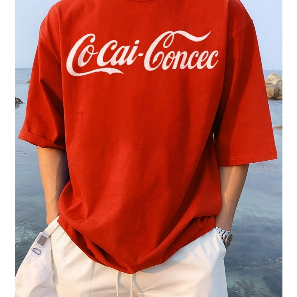 เสื้อยืด HIGHMODE "CCC" - Oversize Form ผ้าคอตตอน 100% unisex สําหรับผู้ชายและผู้หญิง