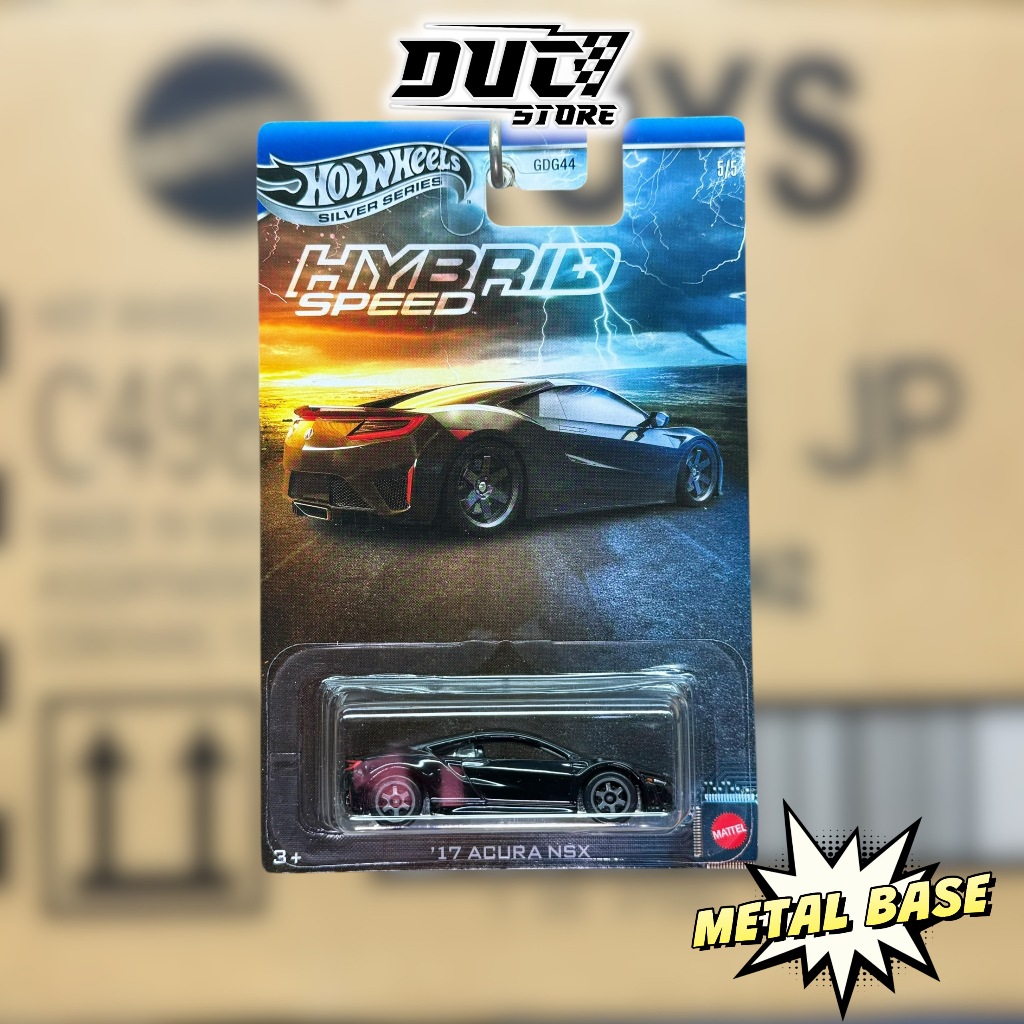 Ducstore รถโมเดล JCB80 Hot Wheels 17 Acura NSX - Hybrid Speed Series (2025)