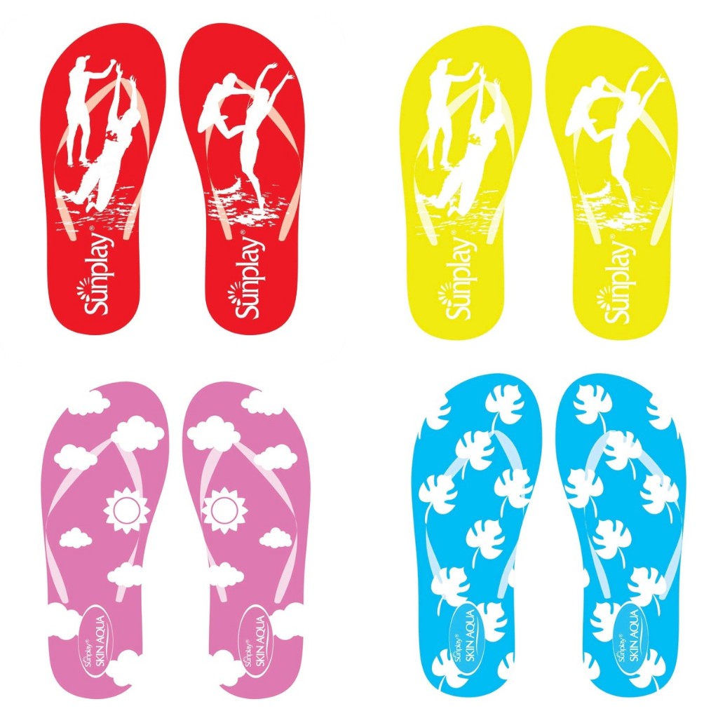 รองเท้าแตะชายหาดแฟชั่น Sunplay