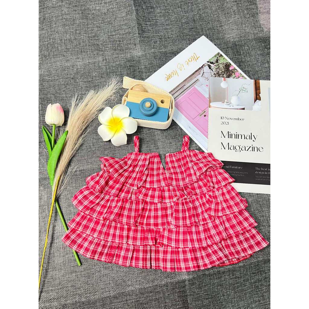 C40-เสื้อคล้องคอลายทางสําหรับเด็กผู้หญิง 8-34KG