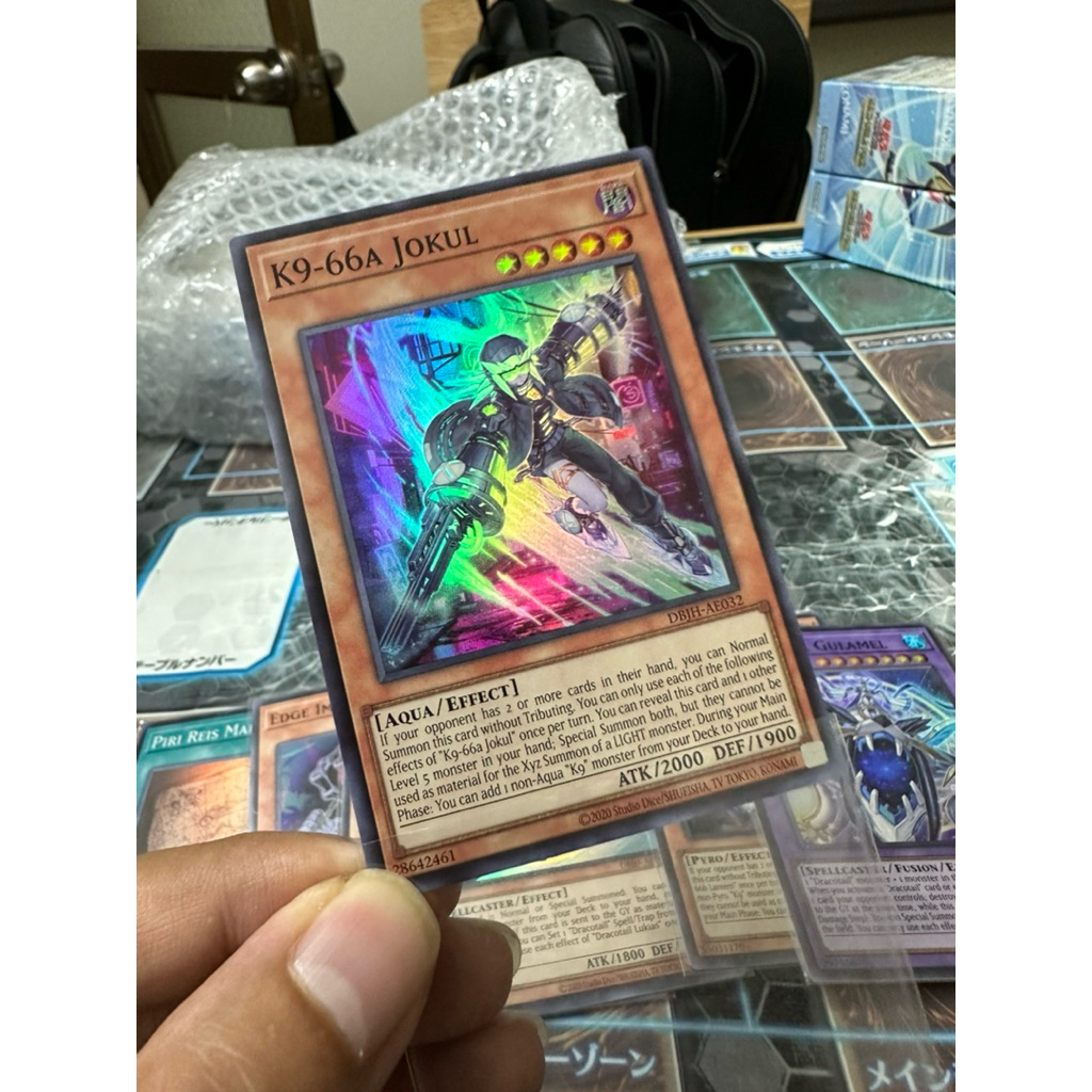 [ 20250817 ] การ์ด Yugioh K9-66a Jokul (SR) DBJH-AE032