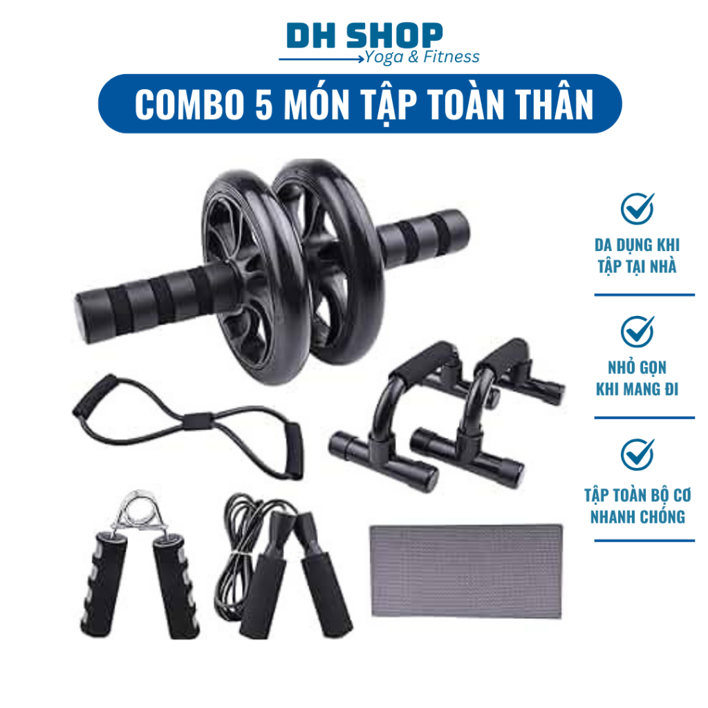 ชุดออกกําลังกายในบ้านมัลติฟังก์ชั่นรูปแบบใหม่ อุปกรณ์ออกกําลังกายแบบวิดพื้น DH SHOP