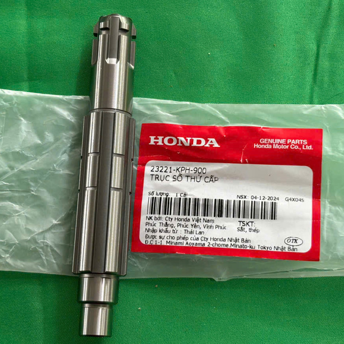 แกนเกียร์รอง-เพลาโหลด 23221KPH900 แท้ Honda Future Neo/X/125 fat fu, led