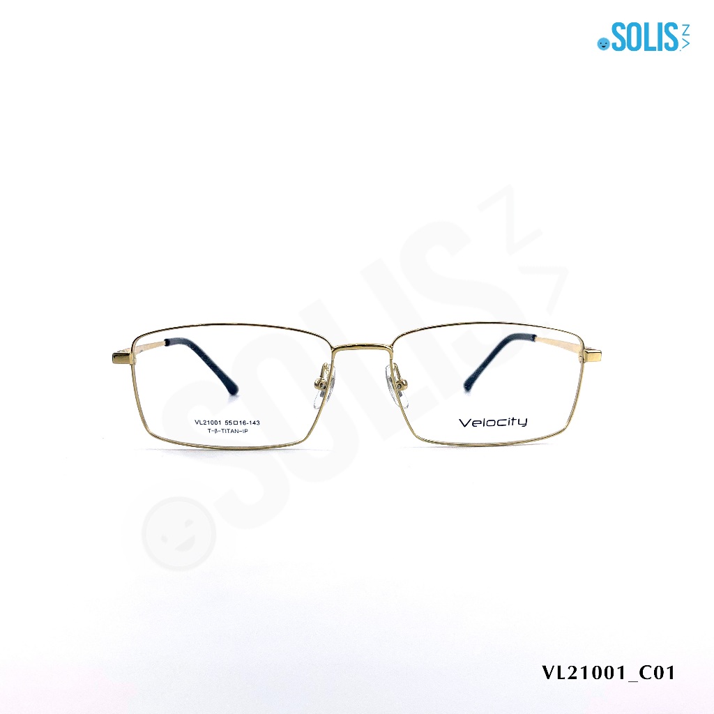 กรอบแว่นตา Velocity VL21001 KL - VELOCITY VL21001 TITAN GLASS ขนาด 55-16-143