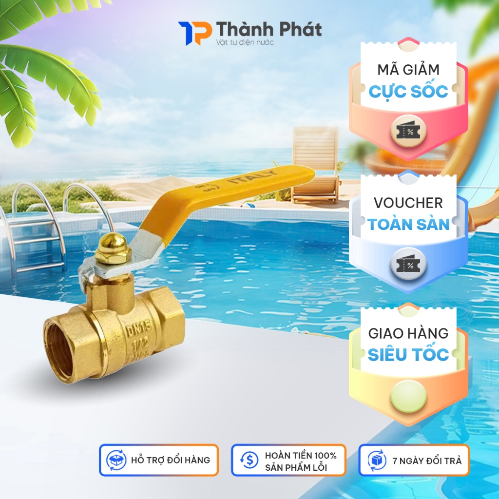 บอลวาล์วทองแดงอิตาลี-DN8>DN32