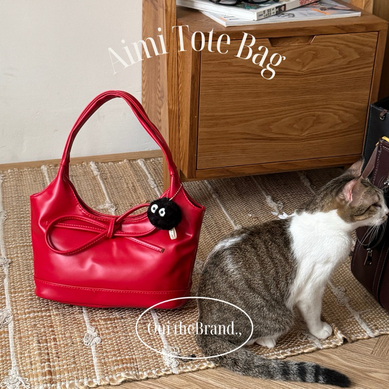 [ ฟรีเสน่ห์ Susu ] Aimi み Garden Tote Bag - AIMI Lovely Mini Tote Bag ( Ouithebrand )