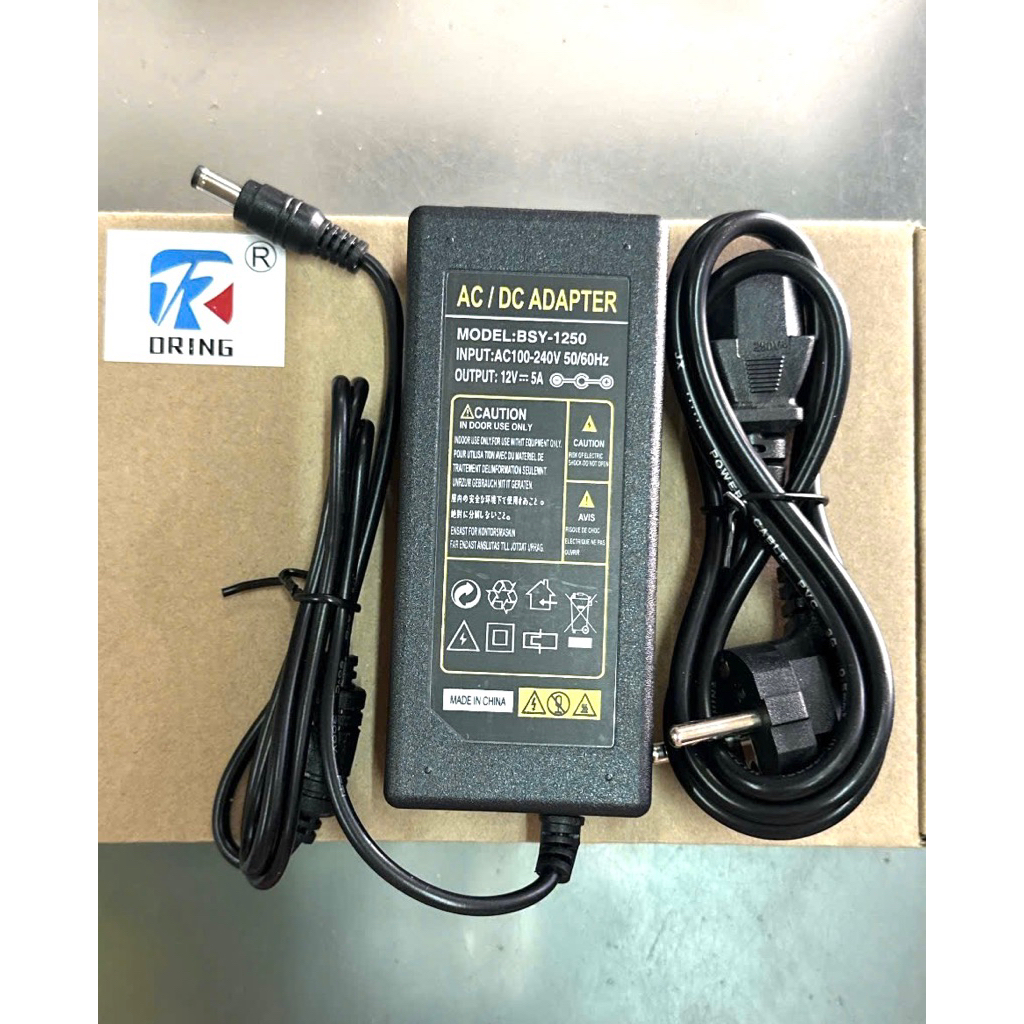 อะแดปเตอร์แปลงไฟ 220V เป็น 12V (220V-12V) ประเภท 5A และ 10A.