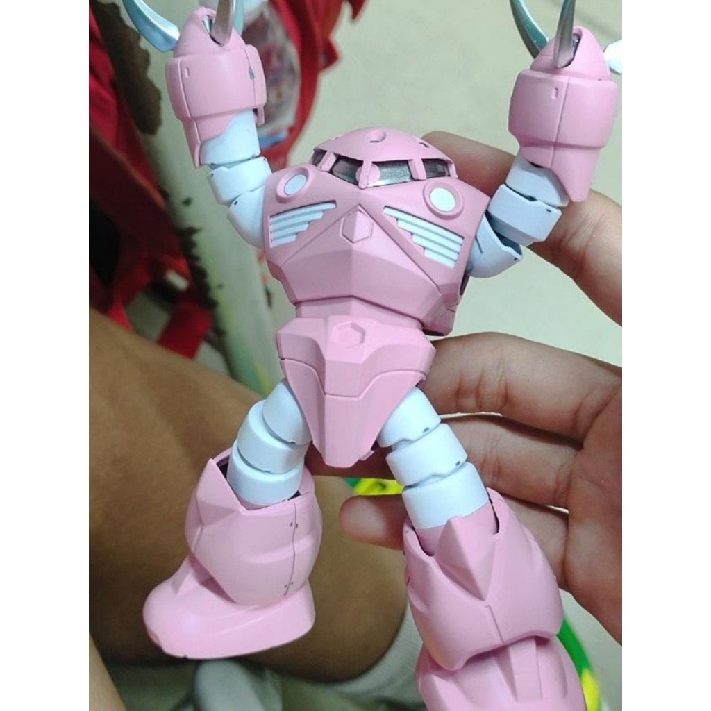 Hg รุ่น 1/144 Zgok เรือแบบกําหนดเองทาสีสีชมพูชุดโมเดลนักวิ่ง | ตุงฮอนดาเกม