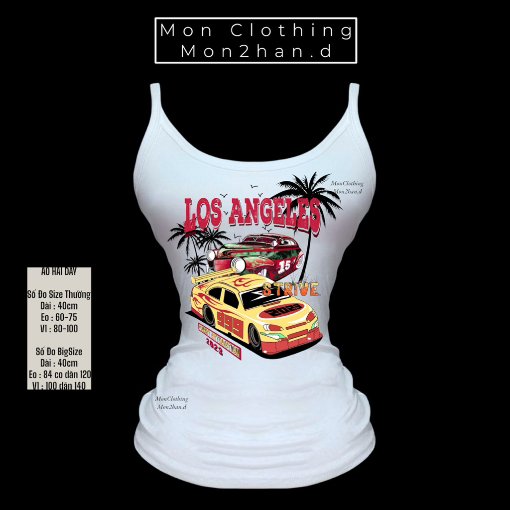 | มีบิ๊กไซส์ | Y2K CAR-SHAPED TWO-STRING SHIRT