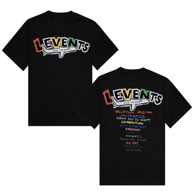 Levents Dreamz Oversize เสื้อยืดผ้าฝ้ายหนา Unisex - เสื้อผ้า VN