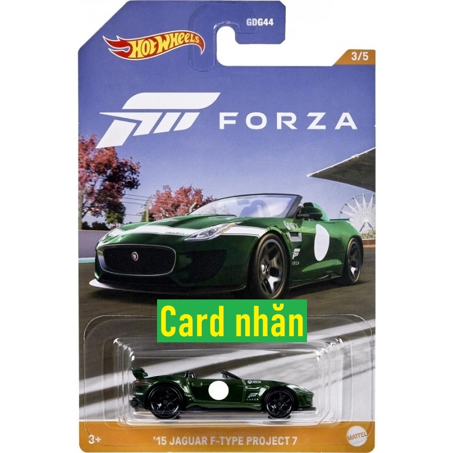 Hot Wheels 15 Jaguar F-Type Project 7 รถโมเดล